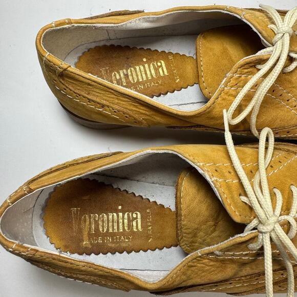 Vera Pelle Veronica Women’s lace-up loafers size 8.5 (Italy 39) - Picture 5 of 11